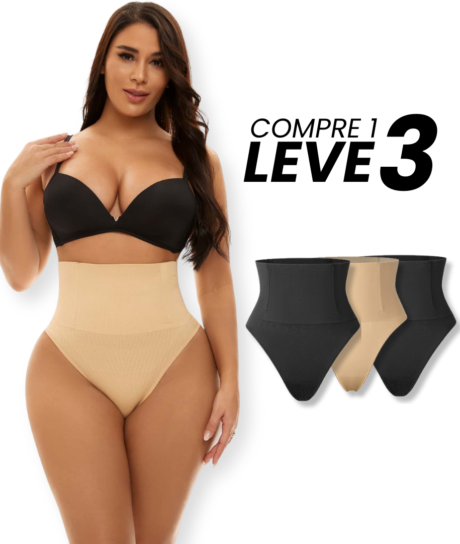 Calcinha Modeladora Slim Shape - Compre 1 e Leve 3